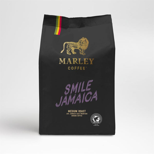 20% Jamaica Blue Mountain blend - rich flavour balanced acidity., Marley Coffee