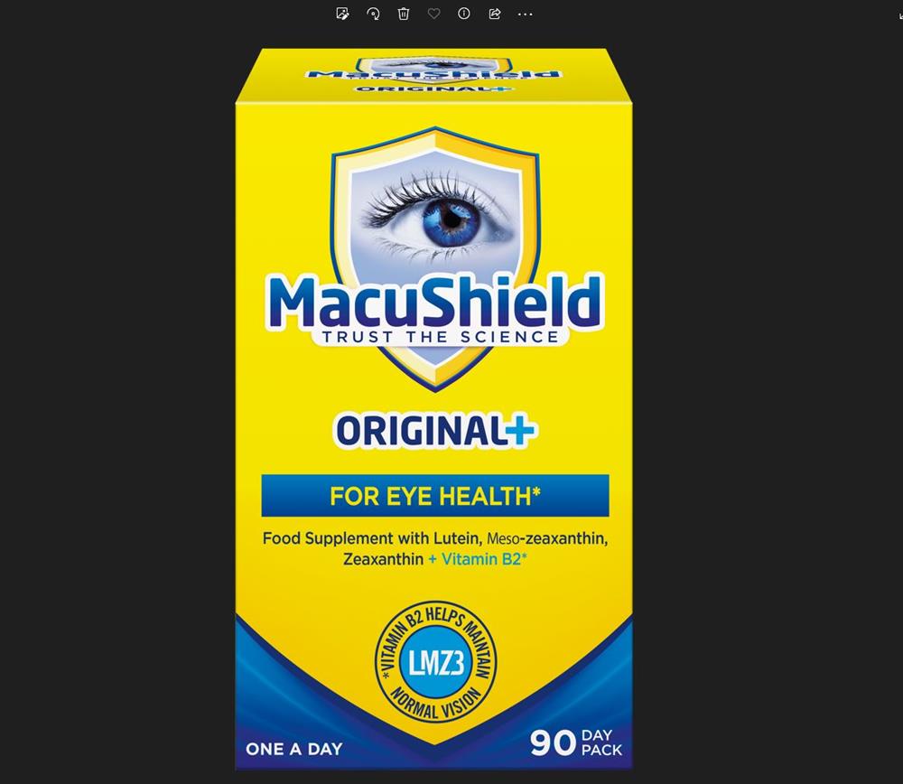 MacuShield Original+ 90 capsules, Macushield