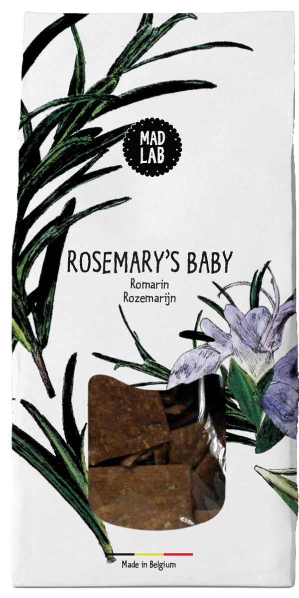 Rosemary's Baby - Organic Rosemary Crackers 110g, MAD LAB