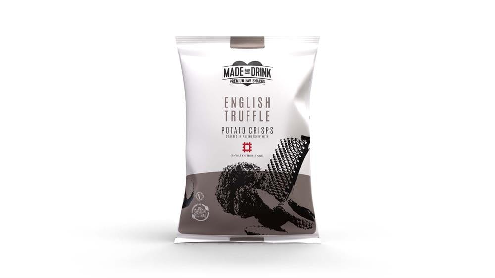 English Heritage Truffle Crisps 150g, Made For Drink