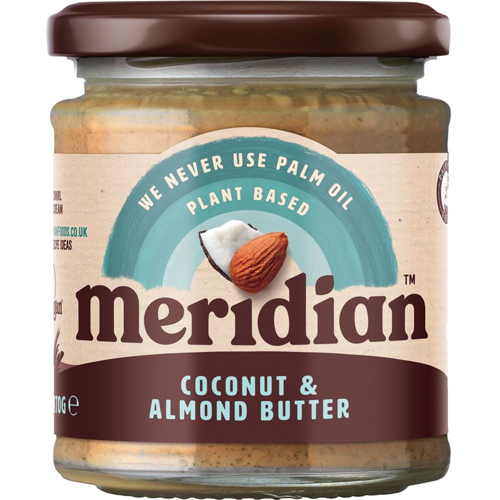 Coconut & Almond Butter 170g, Meridian