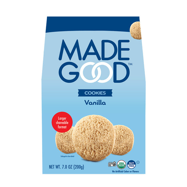 MadeGood Crunchy Cookies Vanilla 200g, MadeGood