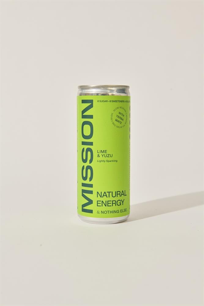 Mission Natural Energy - Lime & Yuzu 250ml, Mission