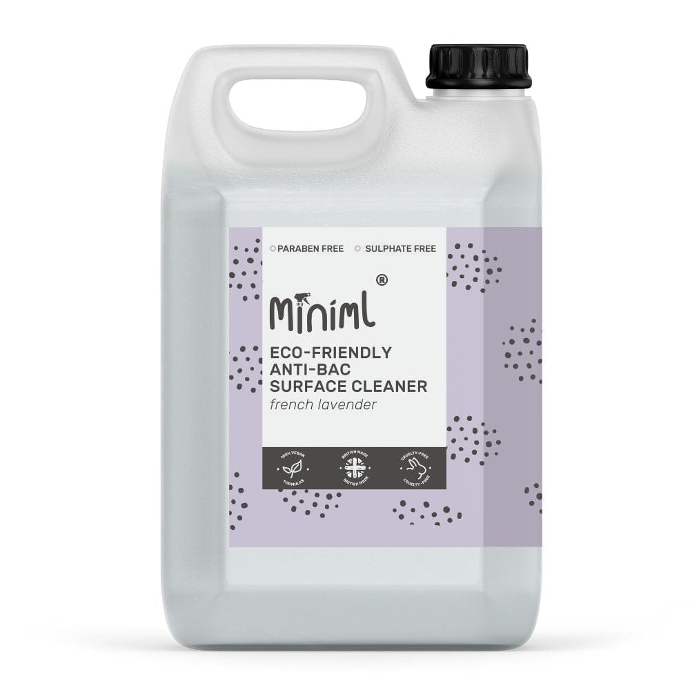 Natural Closed Loop Anti-Bac Cleaner Lavender 5L Refill, Miniml