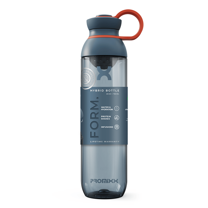 PROMiXX Form Ecozen Shaker Bottle 760ml Midnight Blue & Burnt Orange