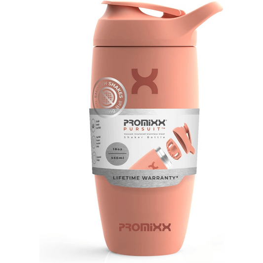 PROMiXX Pursuit Stainless-Steel Shaker Bottle 550ml Coral