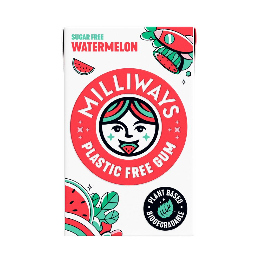 Milliways Watermelon Wonder Chewing Gum 19g, Milliways Food