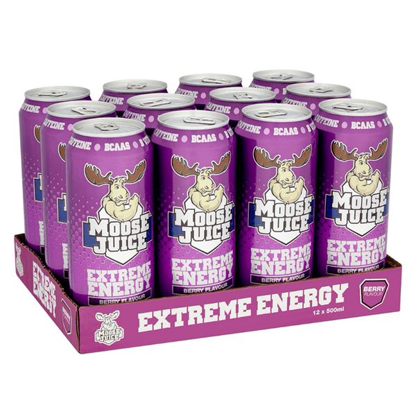 Muscle Moose Moose Juice 12x500ml Berry