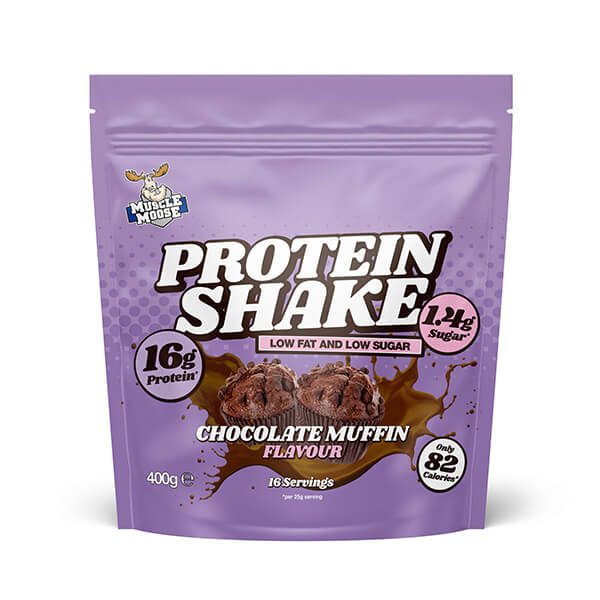 Muscle Moose Protein Shake 400g Chocolate Muffin