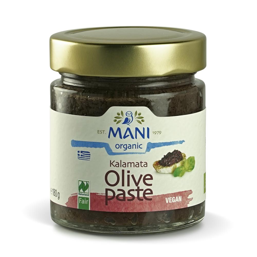 MANI Organic Kalamata Olive Paste 180g, Mani