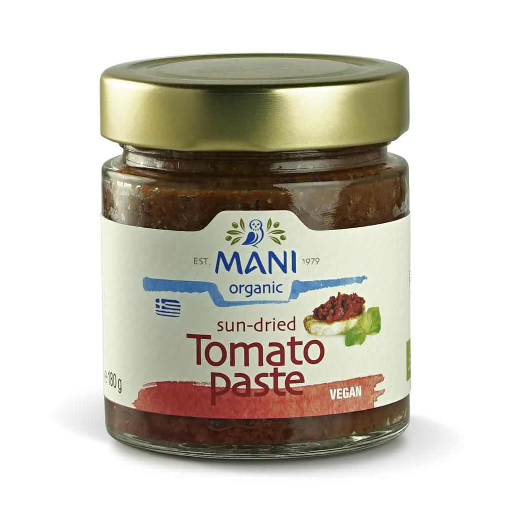 MANI Organic Sun-dried Tomato Paste 180g, Mani