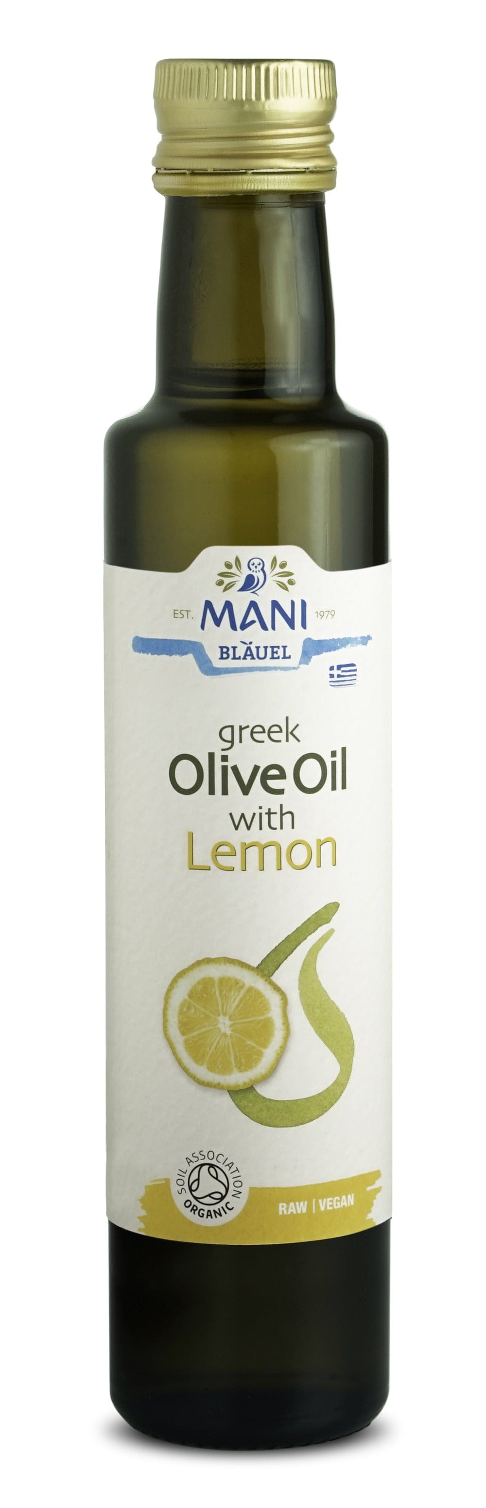 MANI Organic Greek Olive Oil with Lemon 250ml, Mani