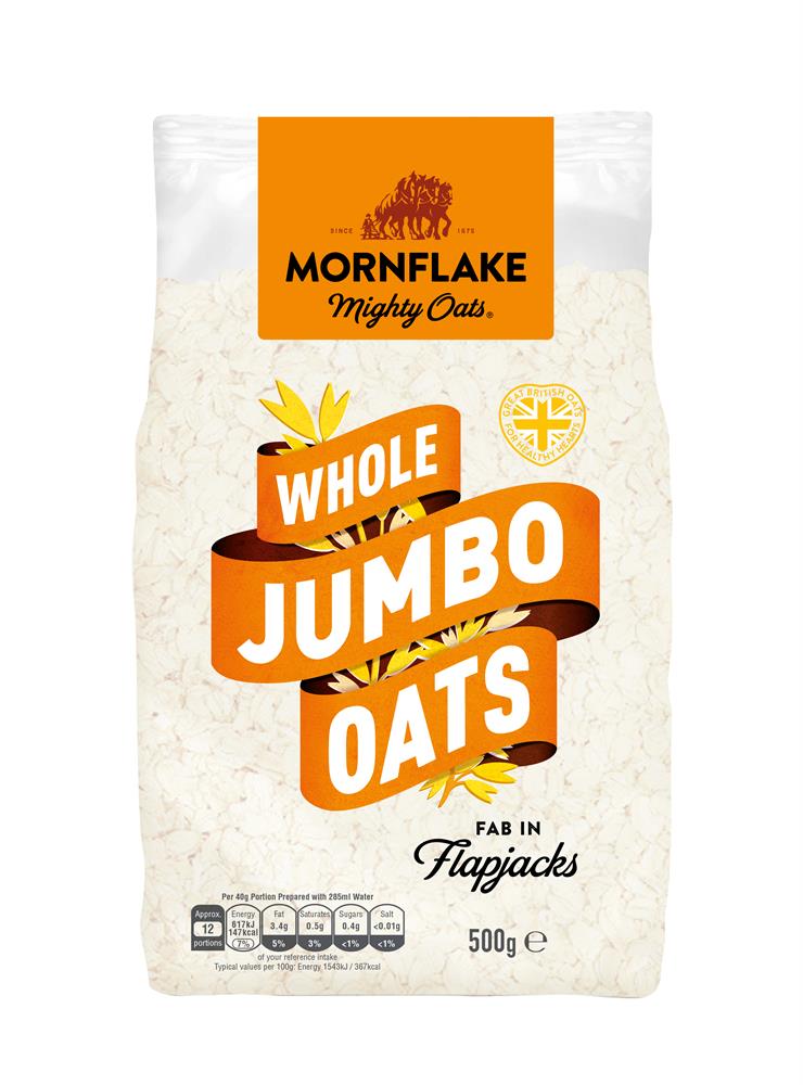 Mornflake Jumbo Oats 500g, Mornflake