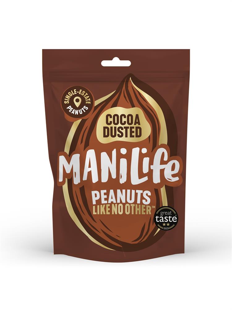 Cocoa Dusted Peanuts Pouch 75g, Manilife