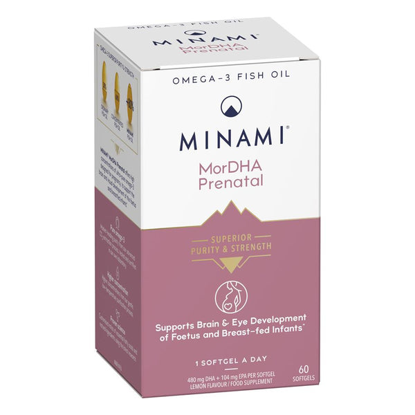 MorDHA Prenatal 60 Caps, Minami Nutrition