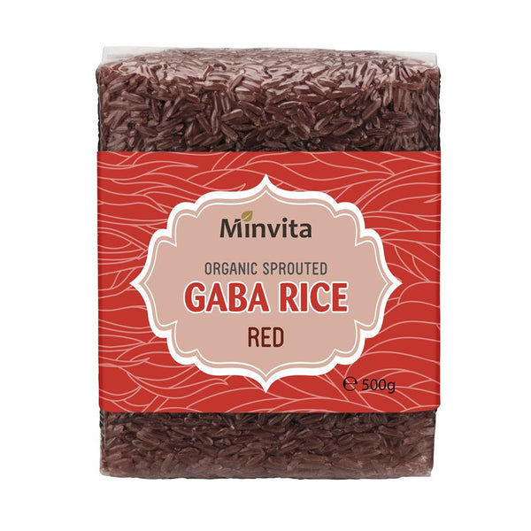 Organic GABA Rice Red 500g, Minvita