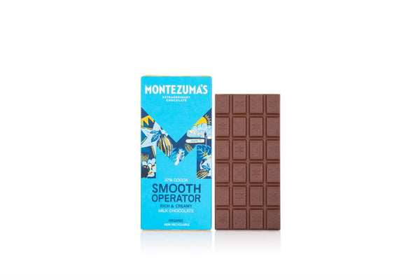 Smooth Operator Organic Milk Bar 90g, Montezumas Chocolate