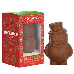 Milk Hollow Snowman, Montezumas Chocolate