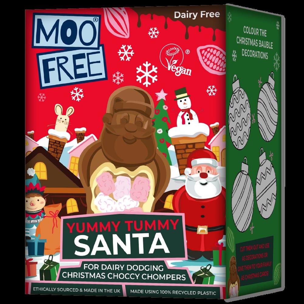 Moo Free Yummy Tummy Santa 70g, Moo Free