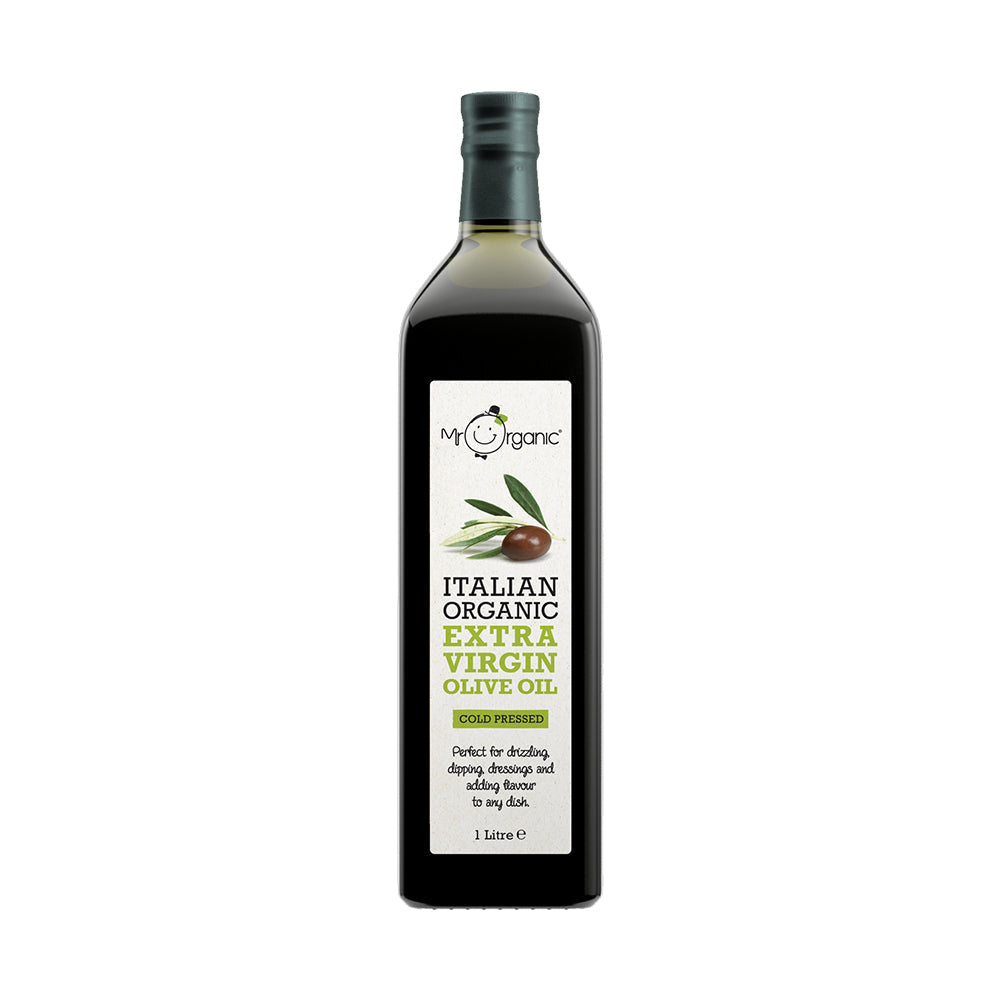 Mr Organic Extra Virgin Italian Olive Oil 1L, Mr Organic