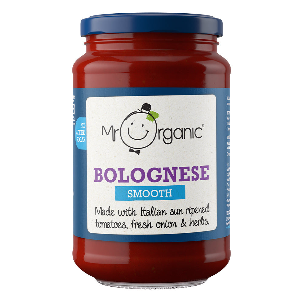 Mr Organic Smooth Bolognese Pasta Sauce 350g, Mr Organic