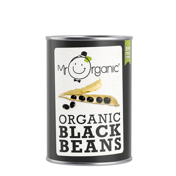 Mr Organic Black Beans 400g, Mr Organic