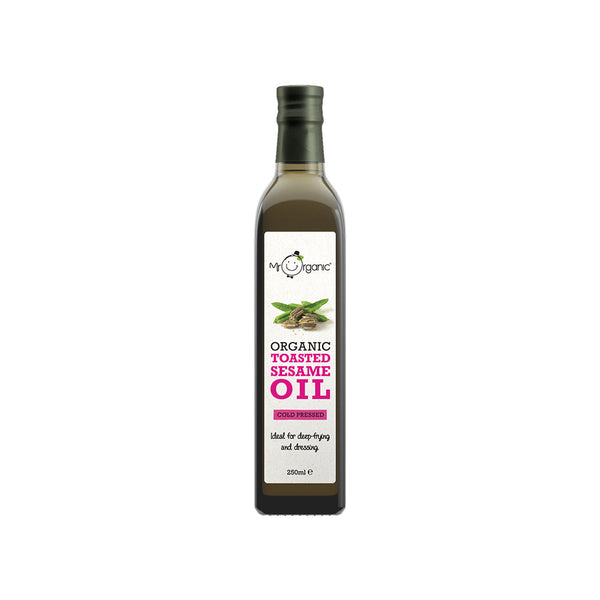 Mr Organic Italian Toasted Sesame Oil 250ml, Mr Organic