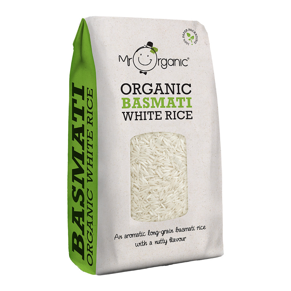 Organic Basmati Rice 500g, Mr Organic