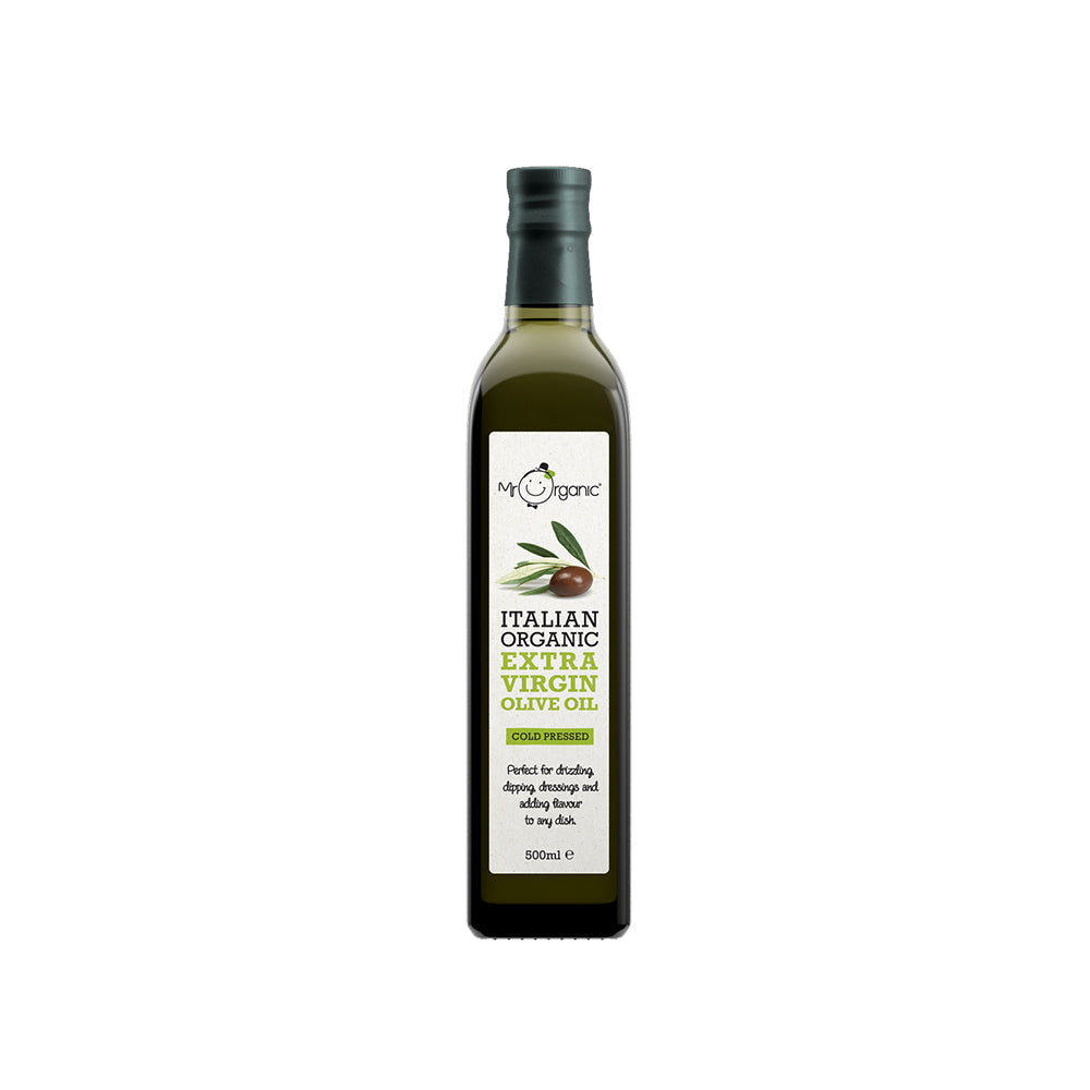 Mr Organic Extra Virgin Italian Olive Oil 500ml, Mr Organic