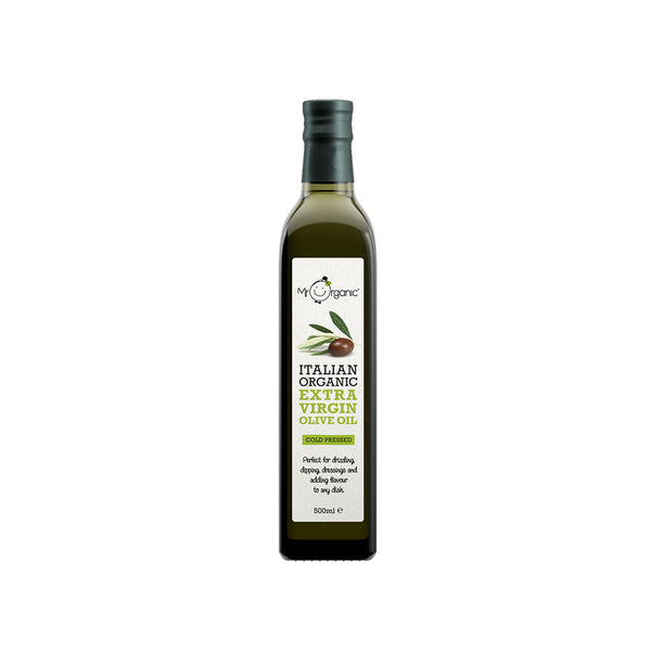 Mr Organic Extra Virgin Italian Olive Oil 500ml, Mr Organic