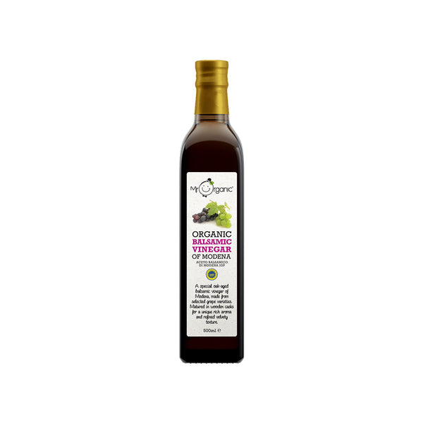 Mr Organic Balsamic Vinegar of Modena 500ml, Mr Organic