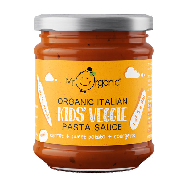 Mr Organic Kids Sauce - Carrot Sweet Potato Courgette 200g, Mr Organic