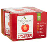 Organic Chopped Tomatoes (BPA-free) 4 x 400g Pack, Mr Organic