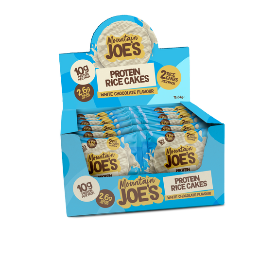 Mountain Joe's Rice Cake 12x64g White Chocolate