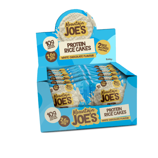 Mountain Joe's Rice Cake 12x64g White Chocolate