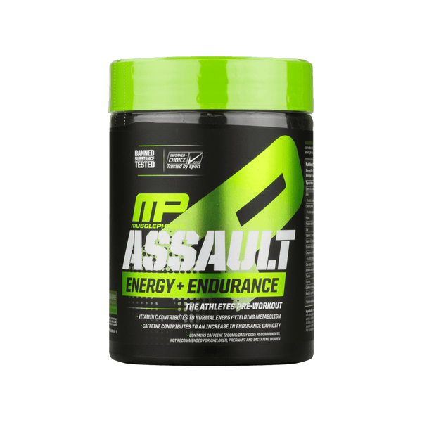 MusclePharm Assault Energy 345g Green Apple