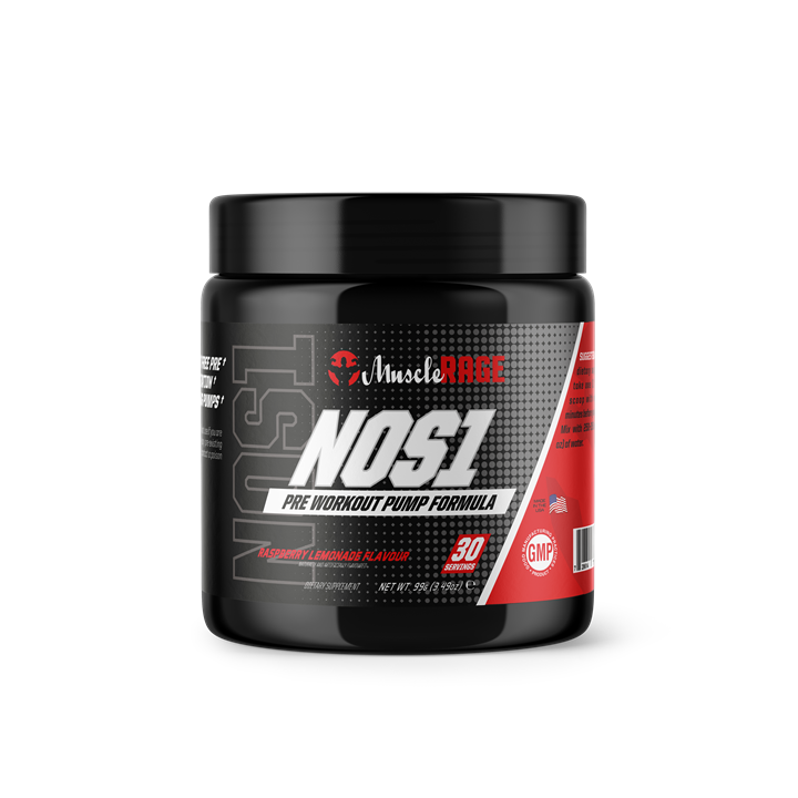 Muscle Rage Nos1 105g Raspberry Lemonade