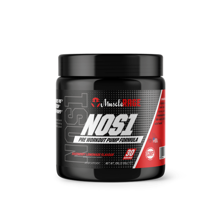 Muscle Rage Nos1 105g Raspberry Lemonade