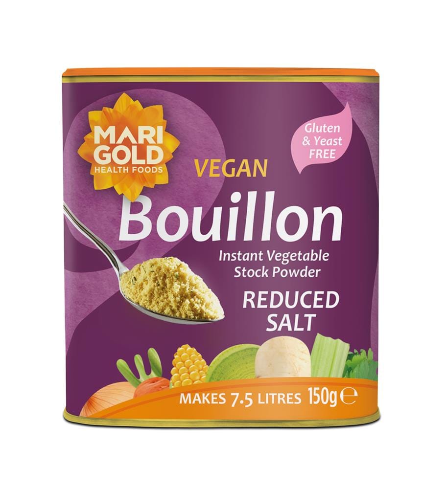 Marigold Less Salt Vegan Bouillon 150g Purple, Marigold