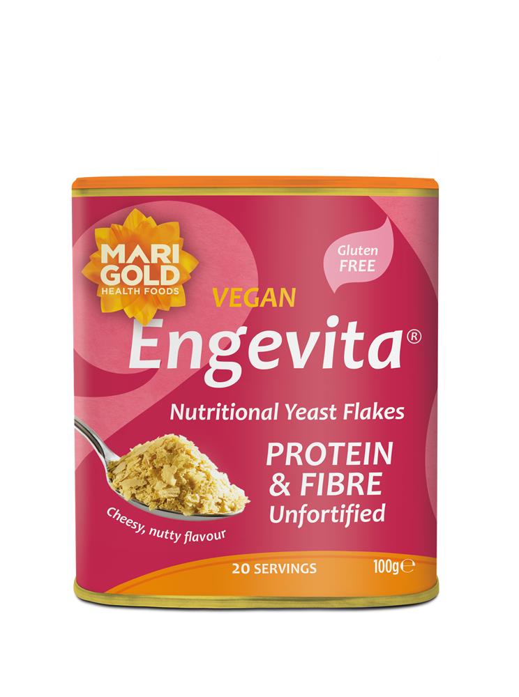 Marigold Engevita Protein Fibre Yeast Pink 100g, Marigold