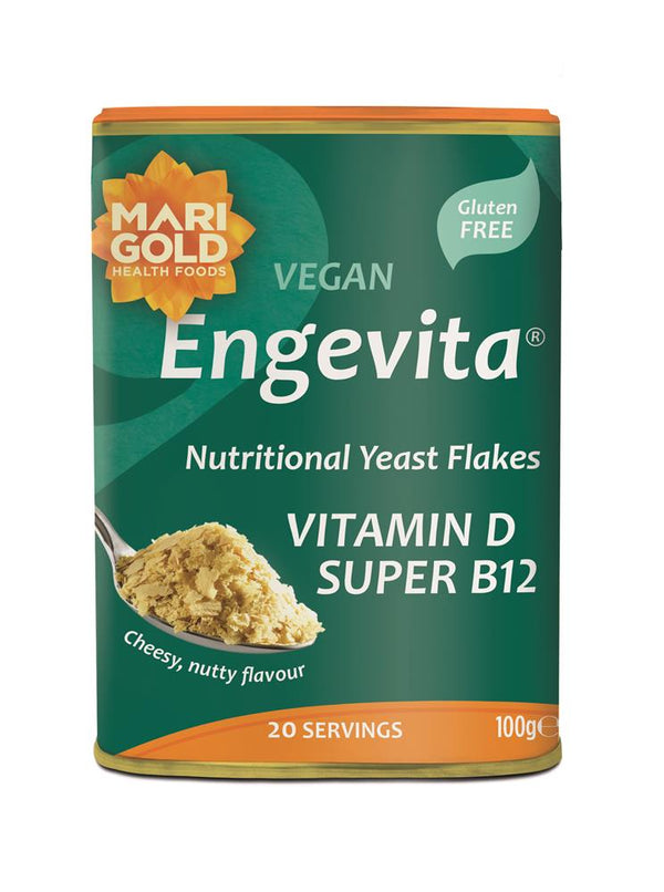 Marigold Super Engevita Vit D B12 Yeast Flakes Green, Marigold