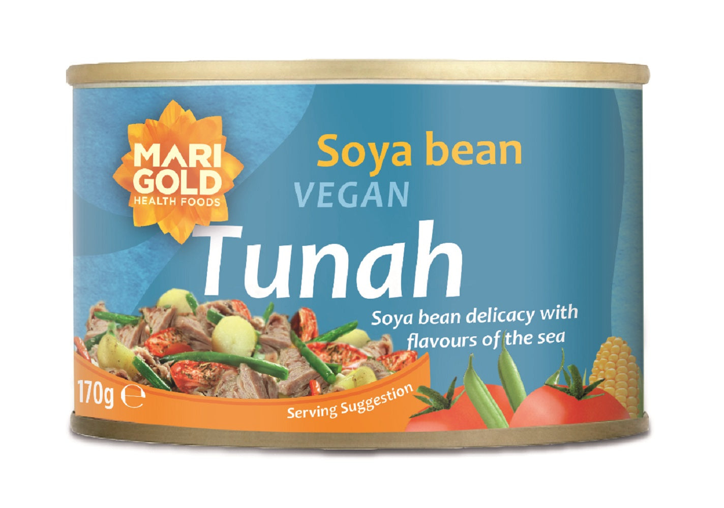 Marigold Tunah Canned 170g Vegan, Marigold