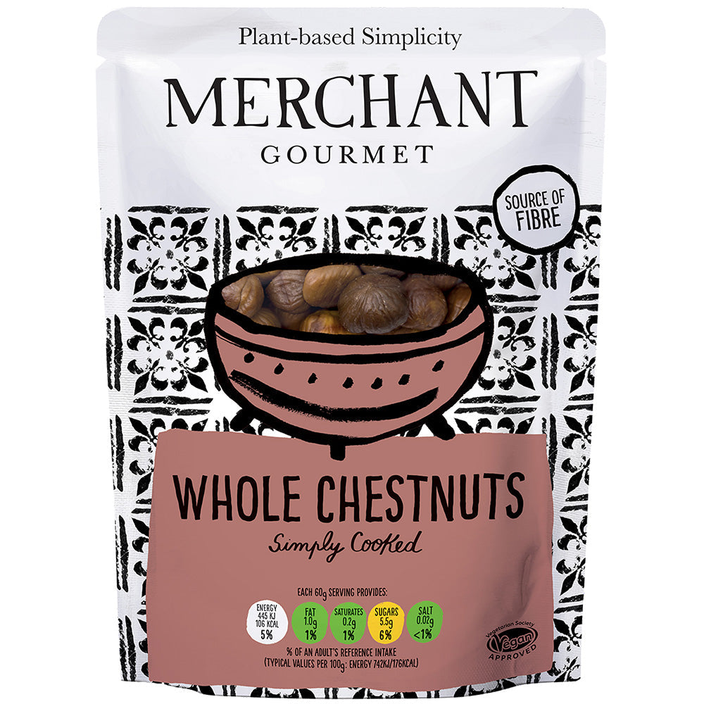 Whole Chestnuts 180g, Merchant Gourmet