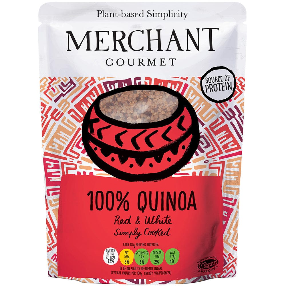 Merchant Gourmet Red & White Quinoa Ready to Eat 250g, Merchant Gourmet