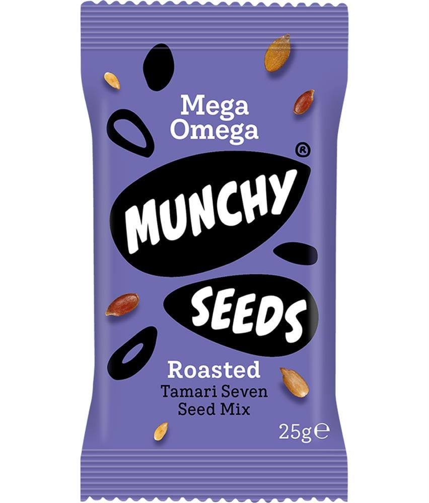 Munchy Seeds Mega Omega 25g X 12, Munchy Seeds