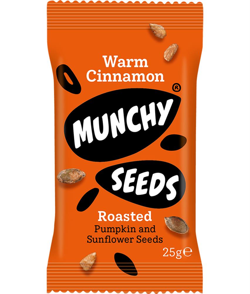 Munchy Seeds Warm Cinnamon 25g, Munchy Seeds