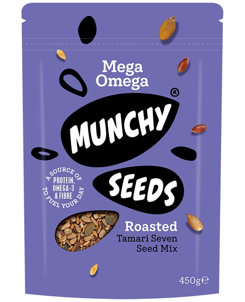 Munchy Seeds Mega Omega 450g, Munchy Seeds