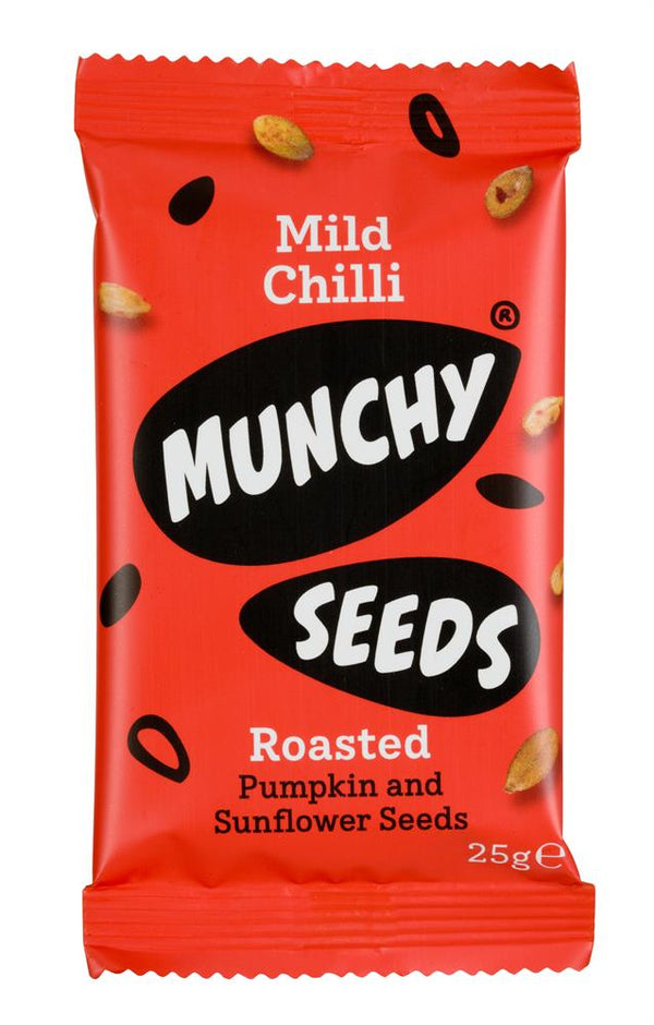 Munchy Seeds Mild Chilli 25g, Munchy Seeds