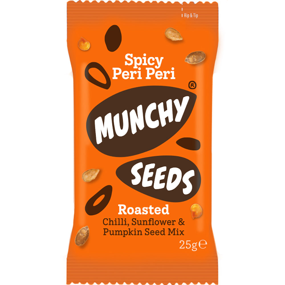 Munchy Seeds Spicy Peri Peri 25g, Munchy Seeds