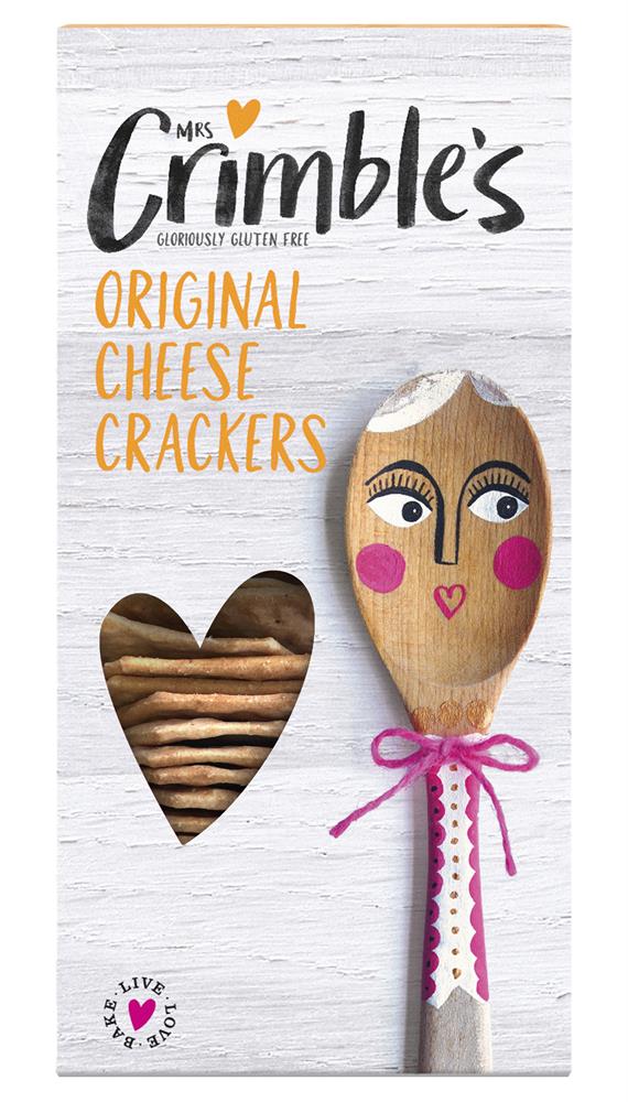 Mrs Crimbles Cheese Crackers - Original 130g, Mrs Crimbles